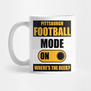 Pittsburgh Football Mug